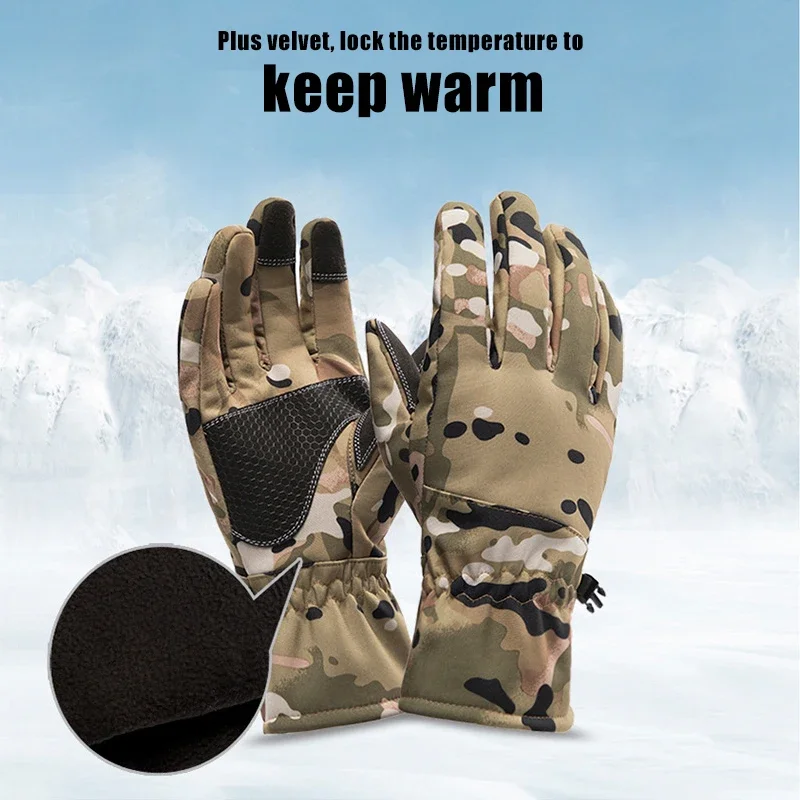 Winter Waterproof Camouflage H - Outdoor Hunting Gloves recension och pris