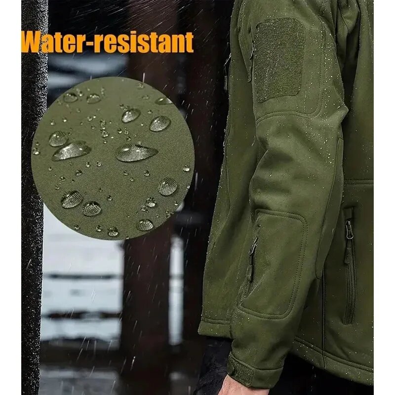 Men's Winter Fleece Warm Shark - Outdoor Hunting Fleece recension och pris