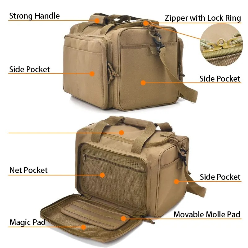 Gun Range Storage Bag with MOL - Outdoor Hunting Equipment recension och pris