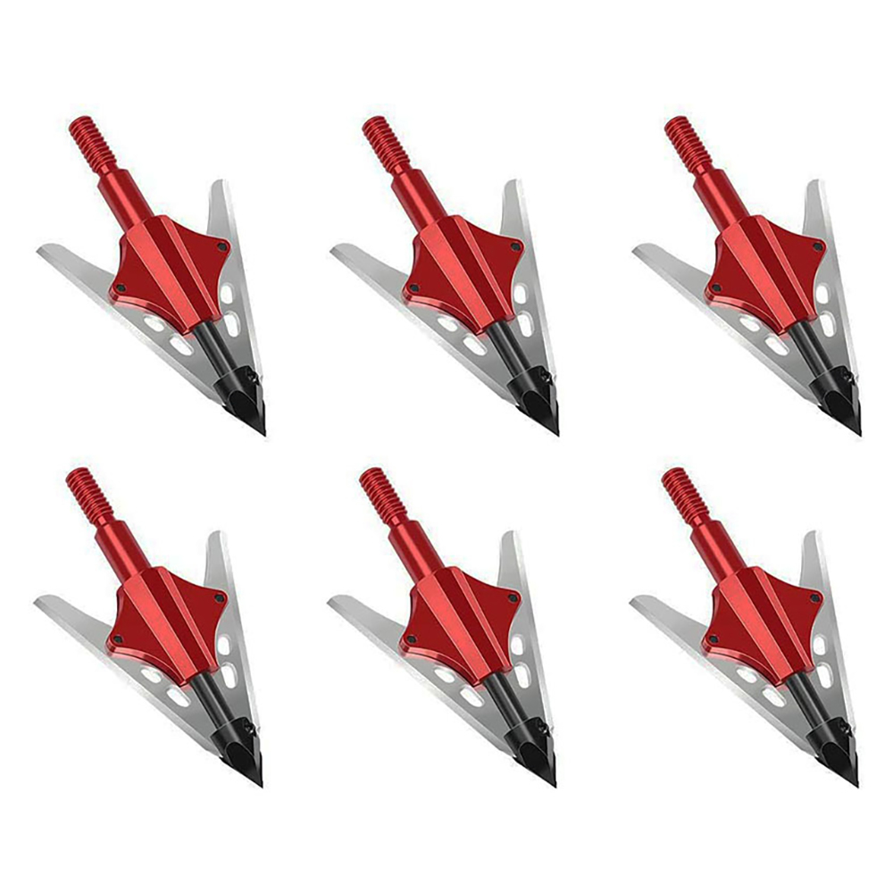 GZMO 6 Pcs Hunting Broadheads  - Hunting Outdoor Gear recension och pris