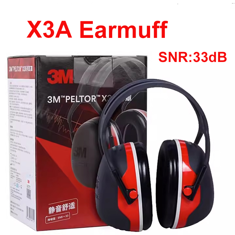 3M 33dB Soundproof X3A earmuff - Shooting Ear Muff recension och pris
