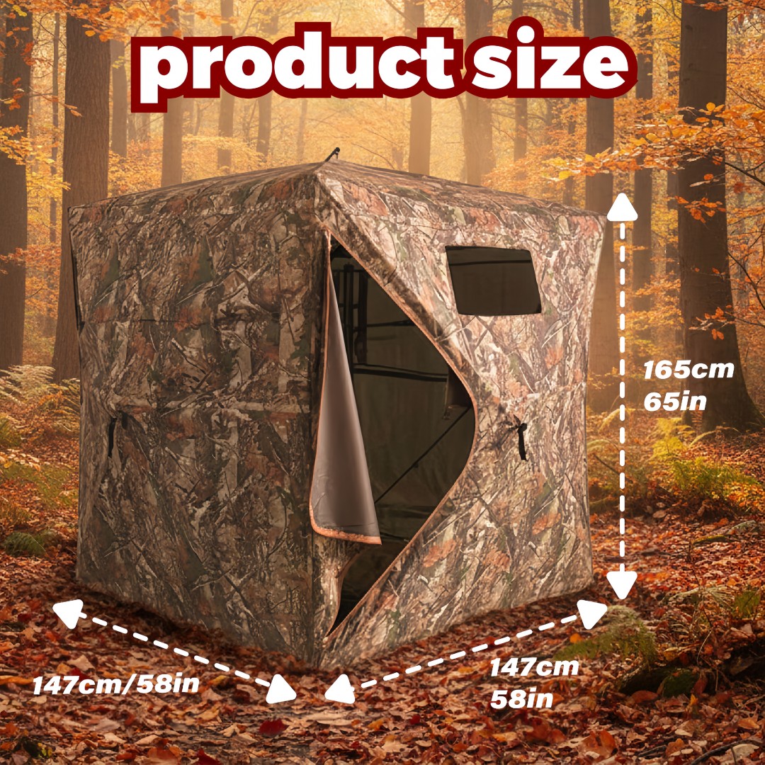 Camouflage Pop-Up Hunting Blin - Hunting Outdoor recension och pris