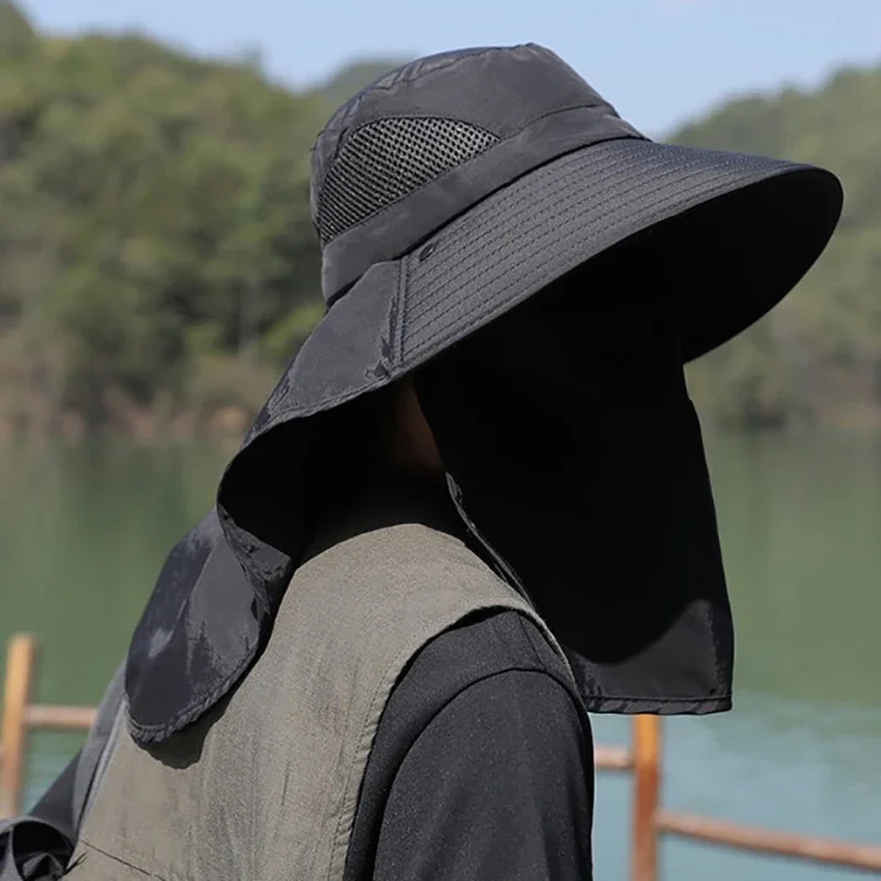 Summer Sun Hats UV Protection  - Mens Outdoor Hunting Hats recension och pris