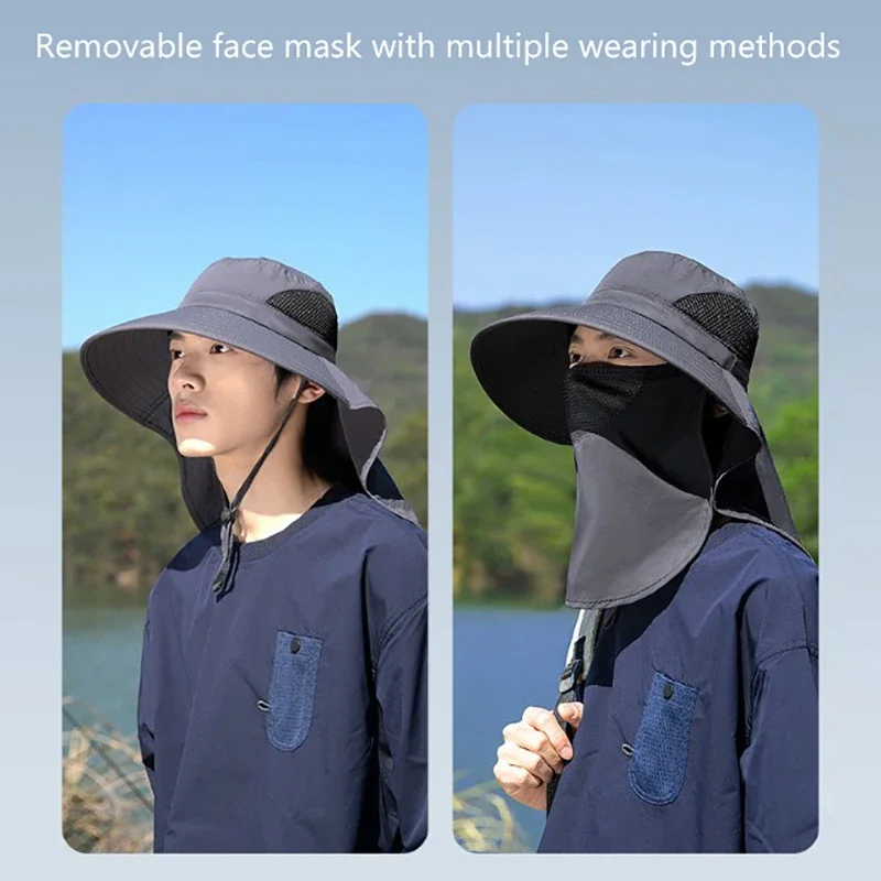 Summer Sun Hats UV Protection  - Mens Outdoor Hunting Hats recension och pris