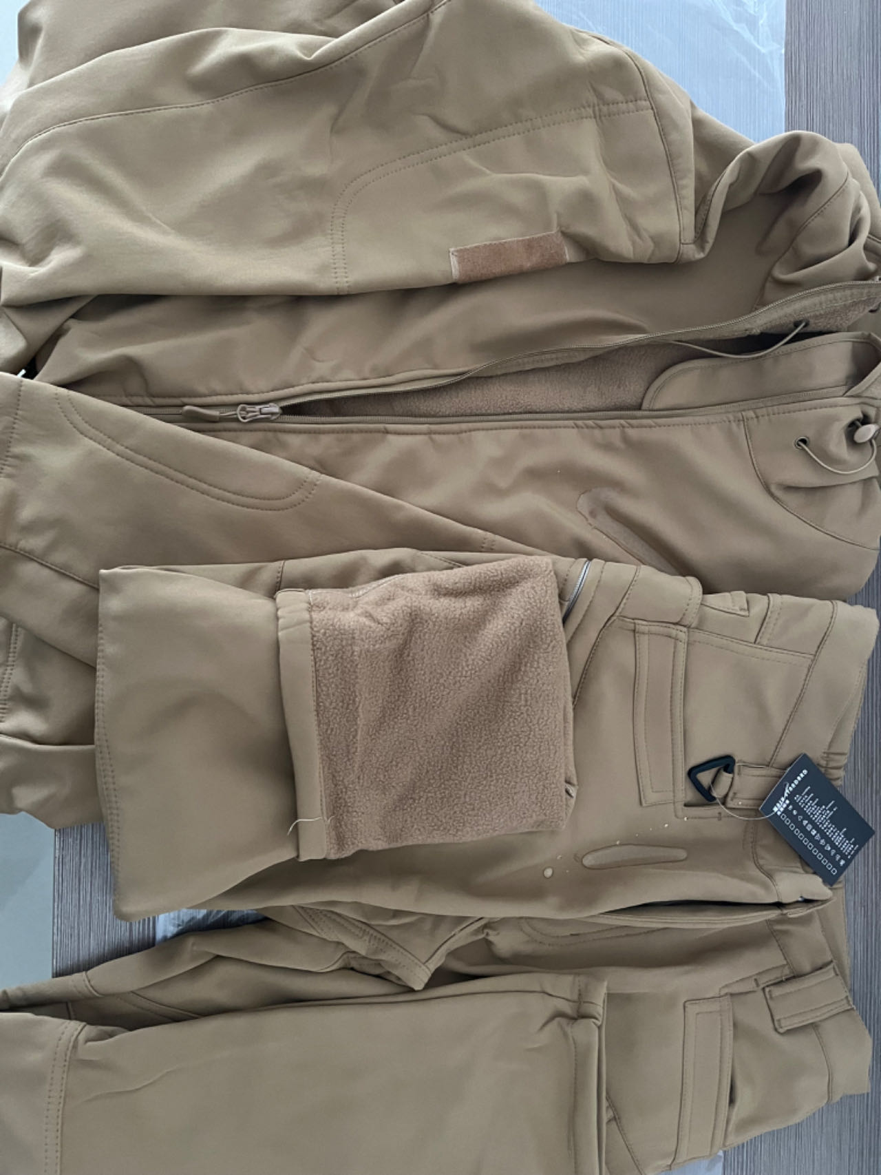 Men Military Tactical Winter A - Outdoor Hunting Fleece recension och pris