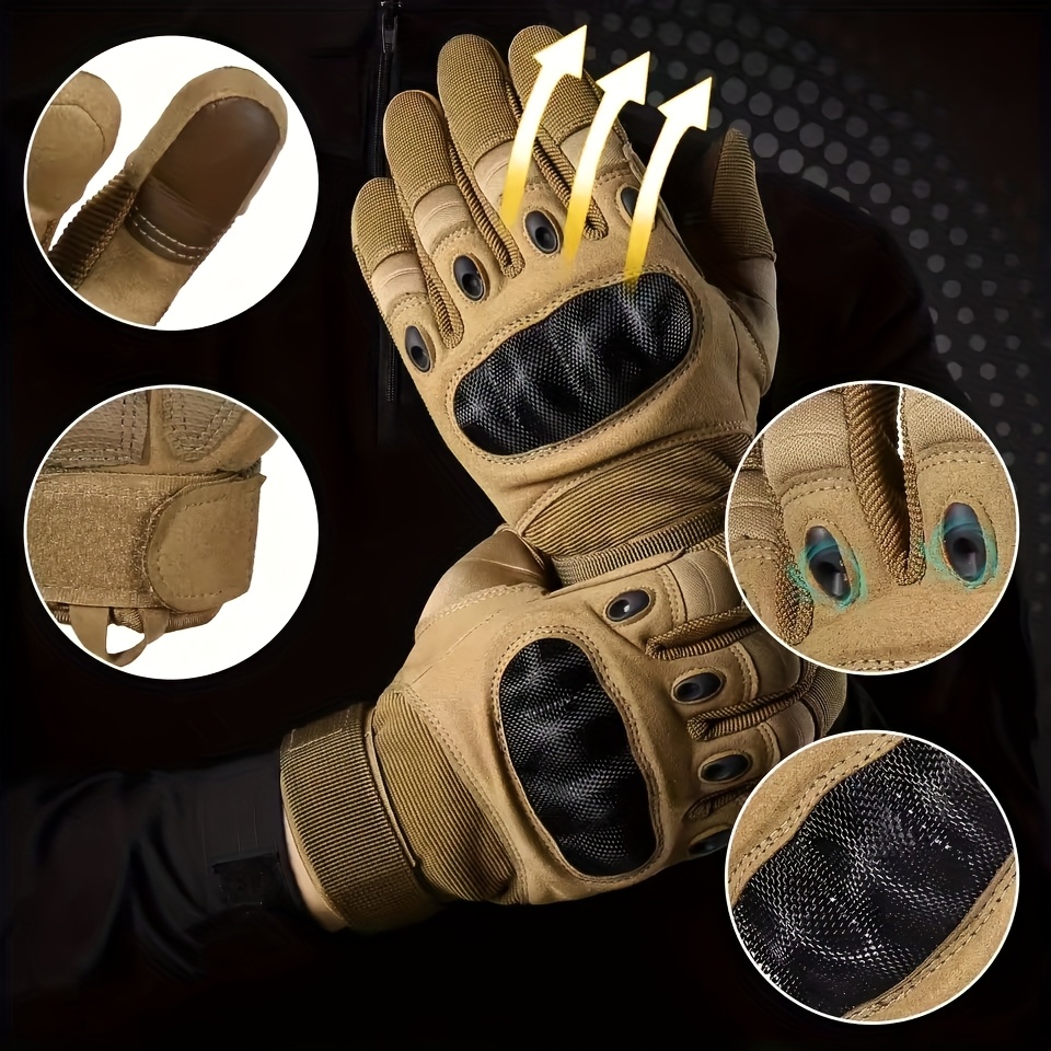 New Men's Full Finger Tactical - Outdoor Hunting Gloves recension och pris