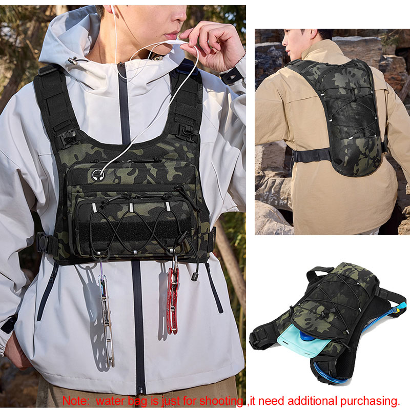 Tactical Bag Front Chest Rig V - Hunting Outdoor Gear recension och pris