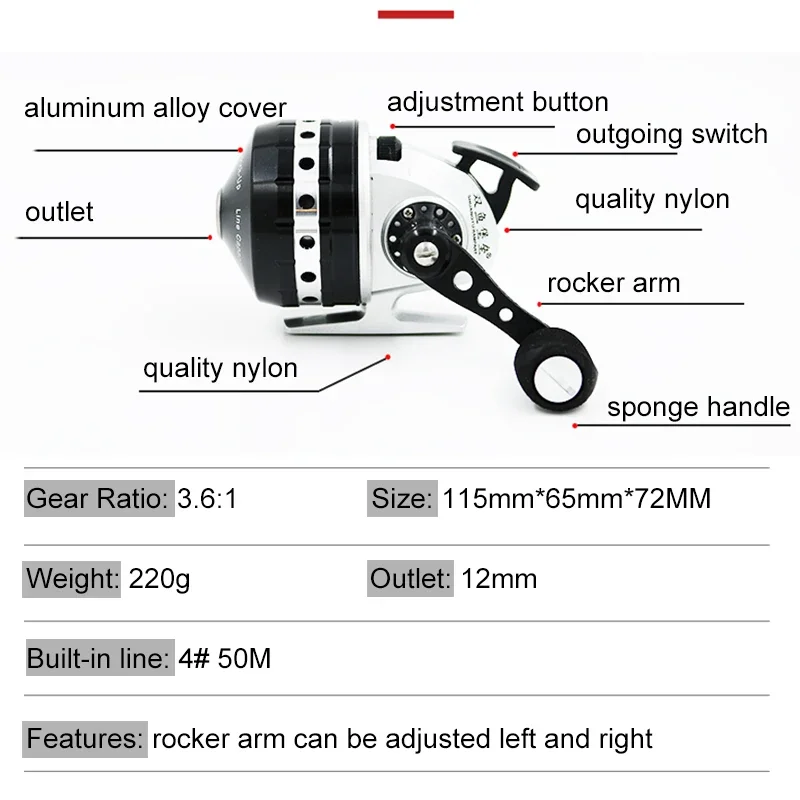 Closed Reel BL30 Fishing 4+1BB - Outdoor Hunting Equipment recension och pris