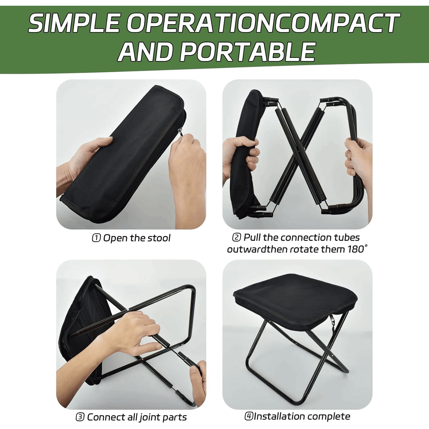 [Portable Folding Chair] Light - Outdoor Hunting Chair recension och pris