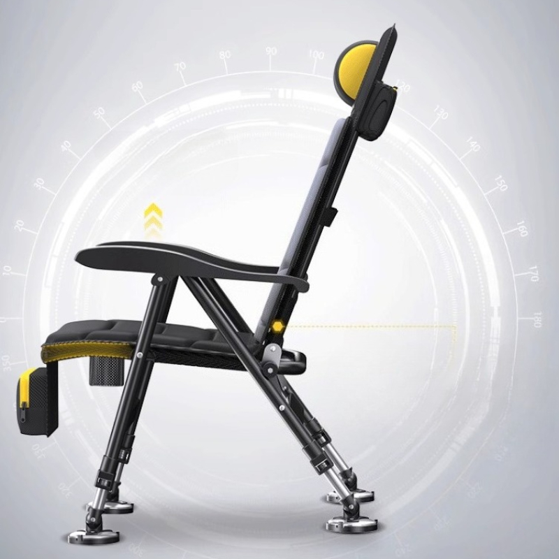 Adjustable Height Aluminum Fis - Outdoor Hunting Chair recension och pris