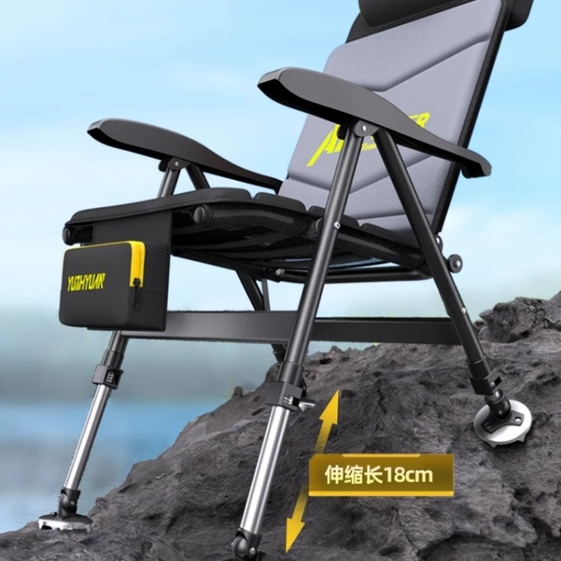 Adjustable Height Aluminum Fis - Outdoor Hunting Chair recension och pris