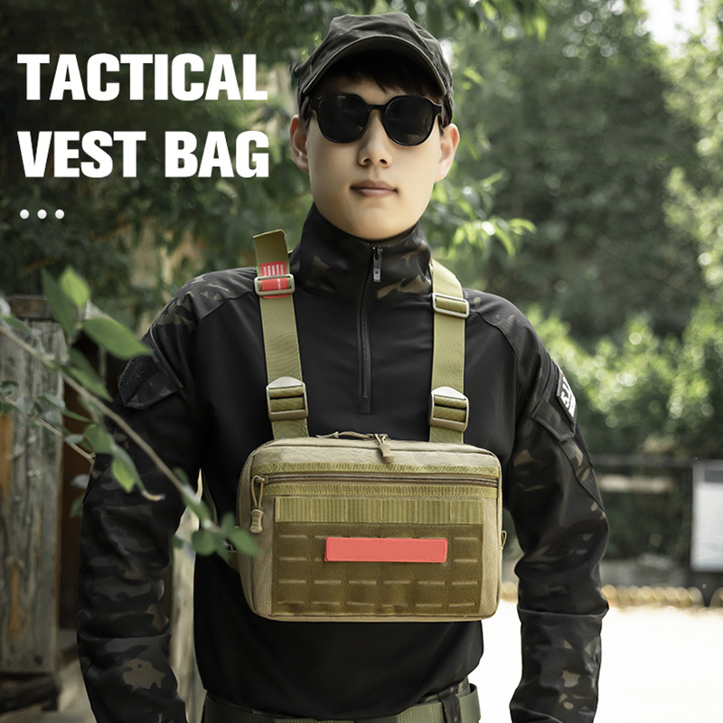 Tactical Hunting Vest Bag Men  - Outdoor Hunting Fleece recension och pris