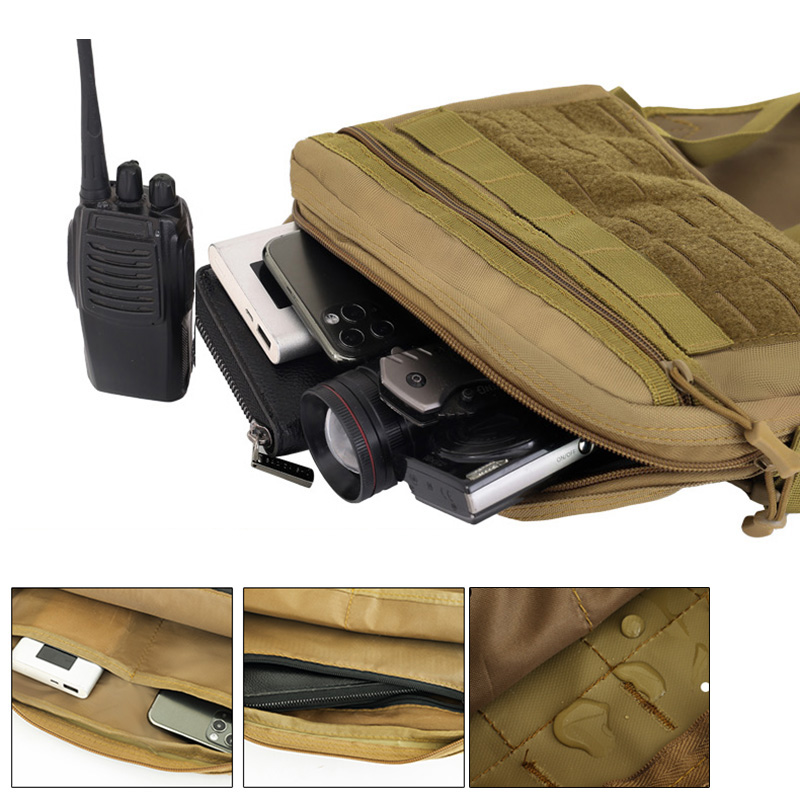 Tactical Hunting Vest Bag Men  - Outdoor Hunting Fleece recension och pris