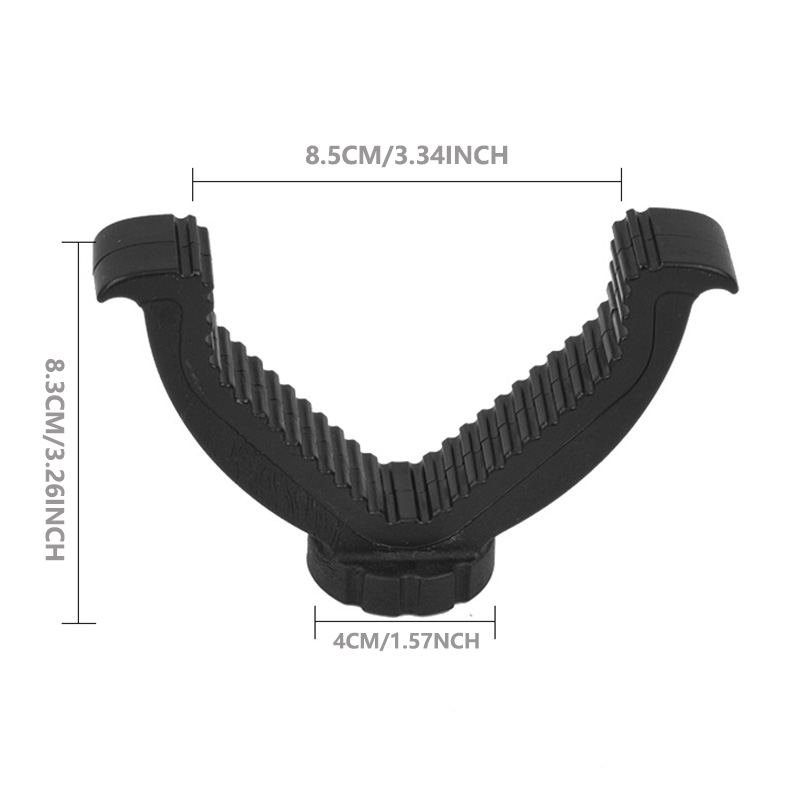 Hunting Heavy Duty V Yoke Shoo - Bipod Rifle Mount recension och pris